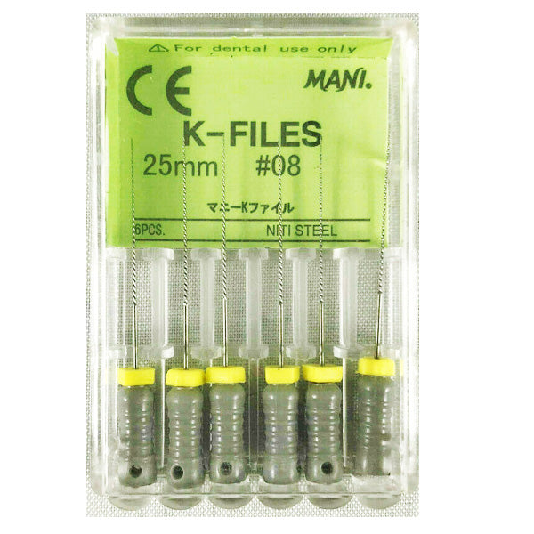 Mani K-Files 25mm - #08