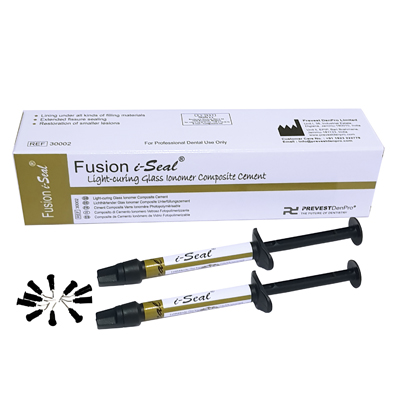 Prevest Fusion I-Seal Light-Cure Glass Ionomer - Pack of 2