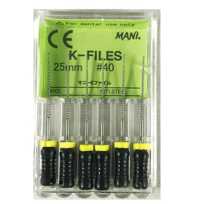 Mani K-Files 25mm - #40
