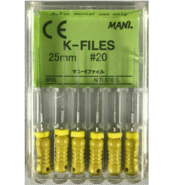 Mani K-Files 25mm - #20