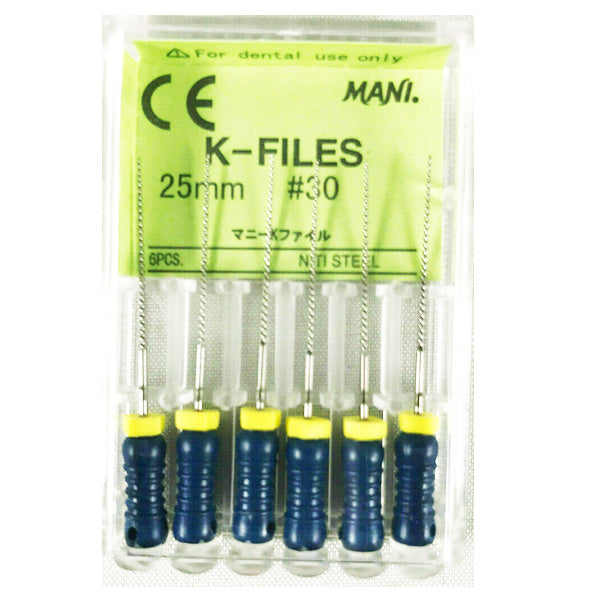 Mani K-Files 25mm - #30