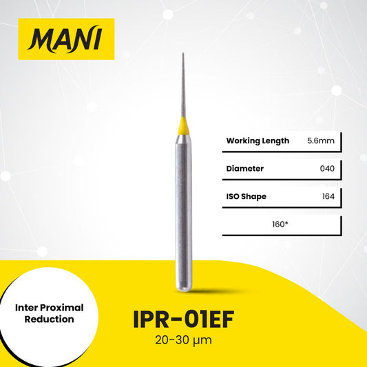 Mani Diamond Bur - Interproximal Reduction IPR-01EF
