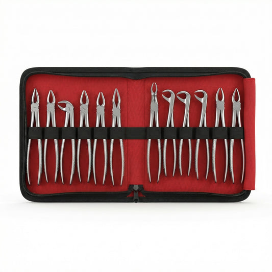 GDC Extraction Forceps Kit (Set of 12) - EFSP12