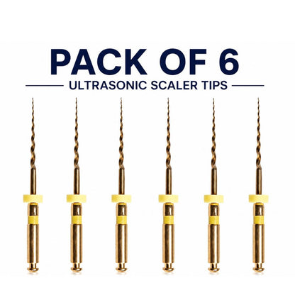 Woodpecker Endo Plus Heat Treated Gold Rotary Files - 19mm W0 17/0.08